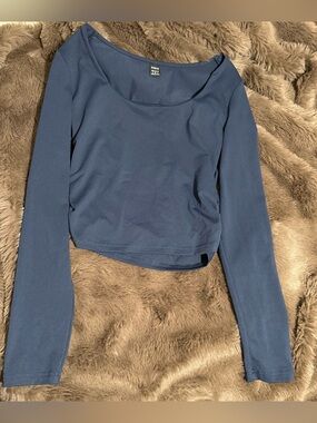 SHEIN square/scoop neck long sleeve